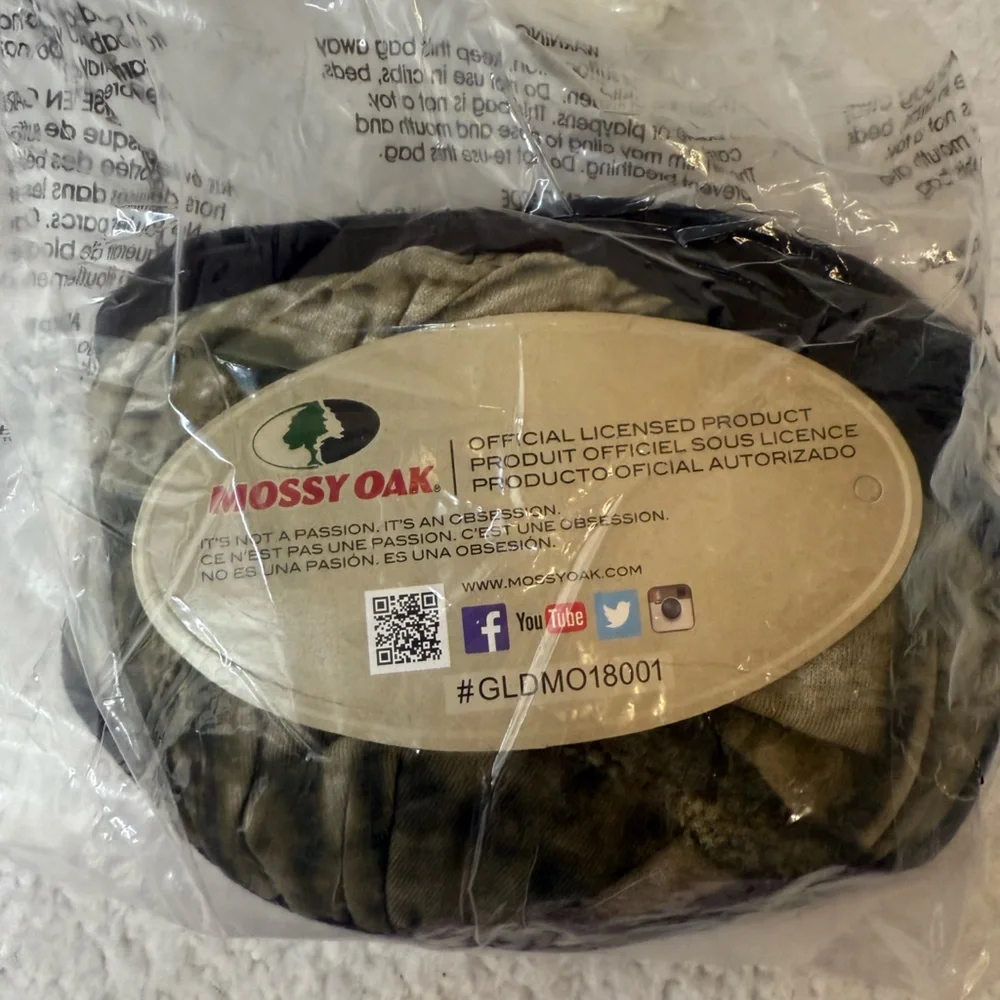 Mossy Oak 12 pack cloth masks